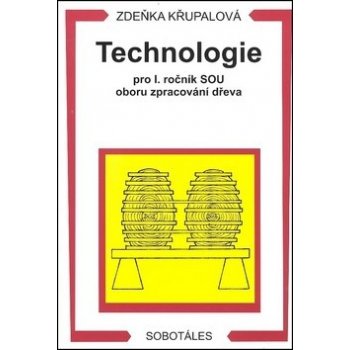 TECHNOLOGIE PRO 1. ROČNÍK SOU OBORU ZPRACOVÁNÍ DŘEVA - Zdeňka Křupalová