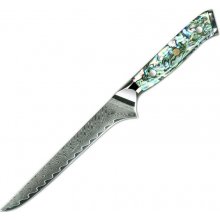 UG Grill Nůž Boning 15 cm Damašková ocel 67 přírodní perleť Abalone