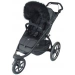 Emitex Univerzální kožešinový límec na boudičku kočárku 100 x 13 cm Black – Zboží Mobilmania