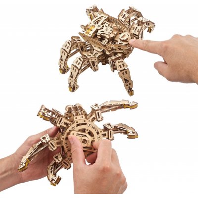 Ugears 3D mechanické puzzle Hexapod Explorer 388 ks – Zboží Dáma