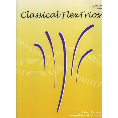 Classical FlexTrios nástroje hrající v basovém klíči fagot, pozoun, tuba, baryton – Hledejceny.cz