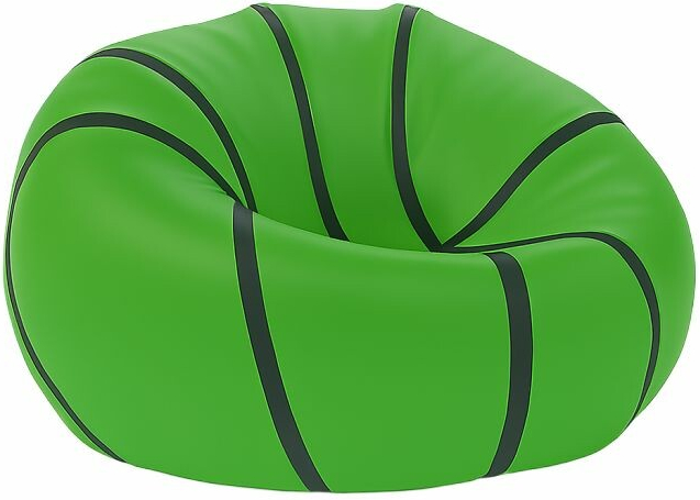 Mekem sedací vak Míč basketbalový L obj. 100 L, mat.Nylon, barva zelená