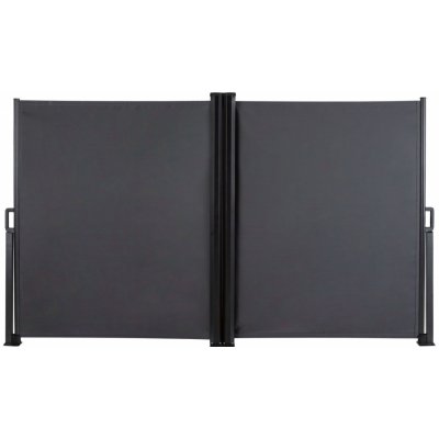 FLORABEST Dvojitá boční markýza, 160 x 600 cm, antracitová – Zboží Mobilmania