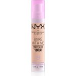 NYX Professional Makeup Bare With Me Serum And Concealer Korektor 02 Light 9,6 ml – Zbozi.Blesk.cz