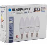 Blaupunkt 4 ks LED žárovky E14 7W WW – Zboží Mobilmania