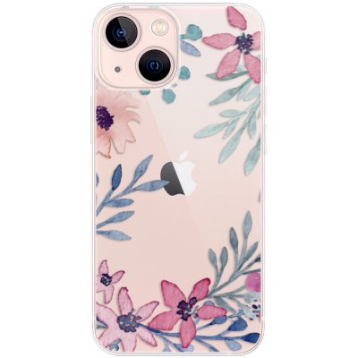 Pouzdro iSaprio - Leaves and Flowers - iPhone 13 mini – Zboží Mobilmania
