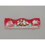 ONREX Skleněný vánoční svícen červený pr. 60 x 90 cm – Hledejceny.cz