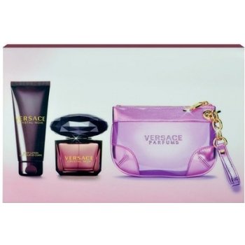 Versace Crystal Noir EDP 90 ml + 100 ml tělové mléko + kabelka dárková sada  od 2 393 Kč - Heureka.cz