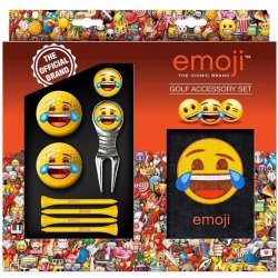 Emoji golfová dárková sada