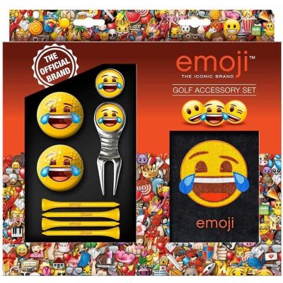 Emoji golfová dárková sada