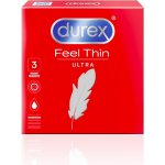 Durex Feel Thin Ultra 3 ks – Zboží Mobilmania