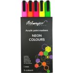 Artmagico akrylové popisovače neonové 5 ks 80364 – Sleviste.cz