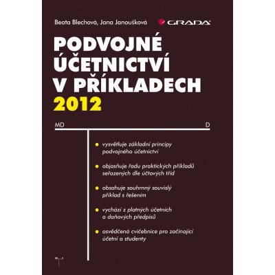 Podvojné účetnictví v příkladech 2012 - Janoušková Jana, Blechová Beata – Hledejceny.cz