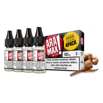 Aramax 4Pack Cigar Tobacco 4 x 10 ml 18 mg