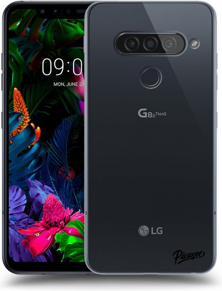 Pouzdro Picasee silikonové LG G8s ThinQ čiré