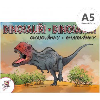 Omalovánky Dinosauři lux
