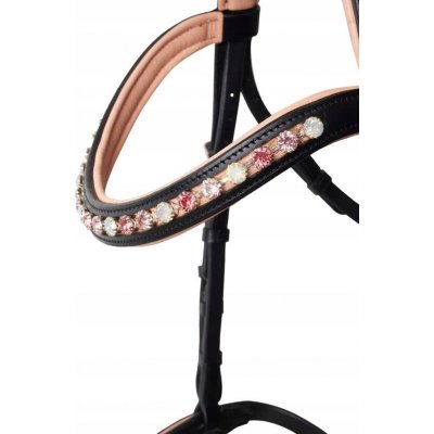 Horze Uzdečka MAGIC CAROUSEL Černá/Růžová – Sleviste.cz