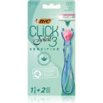 Bic Soleil Click Sensitive + břity 2 ks – Zbozi.Blesk.cz