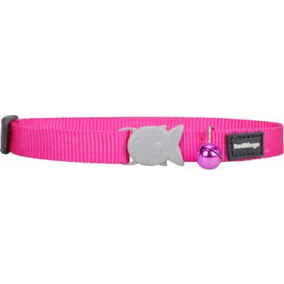 Red Dingo obojek pro kočky Hot Pink 12 mm – Zboží Dáma