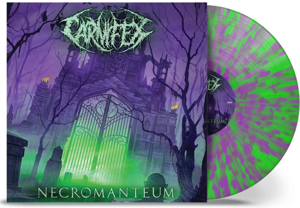 Carnifex - Necromanteum - Coloured Neon Green & Purple Splatter LP