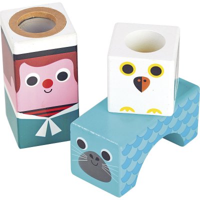 Vilac Dřevěné zvukové kostky Moře – Zboží Mobilmania