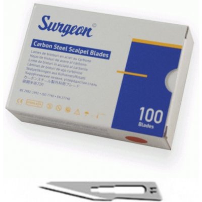 Čepelka skalpelová SURGEON č. 11 sterilní 1 ks – Hledejceny.cz