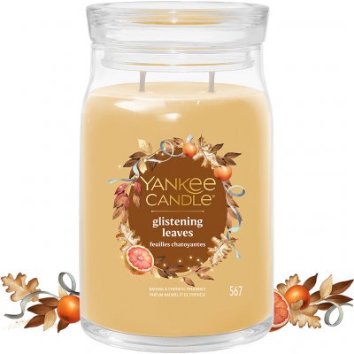 Yankee Candle Signature GLISTENING LEAVES 368 g – Zboží Dáma