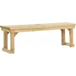 Petromila Zahradní lavice 140 cm impregnované borové dřevo – Sleviste.cz