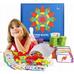 KIK Dřevěná mozaika 130 ks – Zboží Dáma