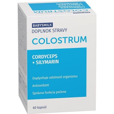 Babysmilk Colostrum Coryceps + Silymarin 60 kapslí
