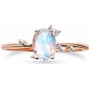 Prsteny Emporial prsten zlato Vermeil GU DR8342R ROSEGOLD ZIRCON