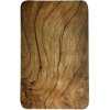 Koupelnová předložka SCANquilt WOOD dřevo hnědá 50 x 80 cm