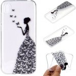 Pouzdro Soft gelové Huawei Y5 2019 - motýli a dívka – Zboží Živě