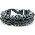 Cordell paracord náramek komise Propletený Černá – Zboží Mobilmania