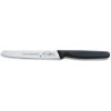 Kuchyňský nůž F.Dick Kuchyňský nůž zoubkovaný černý 11 cm