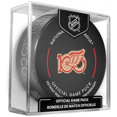 InGlasCo Fanouškovský puk NHL 100th Anniversary Game HS Cube (1ks), Detroit Red Wings – Sleviste.cz