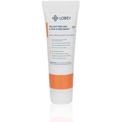 Lobey Body Care tělový peeling s AHA kyselinami tělový peeling s AHA kyselinami 200 ml – Zboží Dáma Lobey Body Care tělový peeling s AHA kyselinami tělový peeling s AHA kyselinami 200 ml – Zboží Dáma