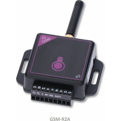 GSM klíč/ GSM relé iQGSM-R2 s alarmem, počet uživatelů 6 / 20, 1 výstup (SIM karta není součástí balení) – Hledejceny.cz