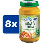 Hamánek Králík s mrkví a bramborovým pyré 8 x 230 g – Zboží Dáma