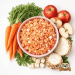 Krmimmasem Barf Mrkvička a jablíčko a celer 0,5 kg – Hledejceny.cz