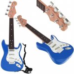 Nobo Kids elektrická rocková kytara se strunami modrá – Zboží Dáma