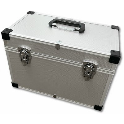 Sibel Profesionální kadeřnický a kosmetický kufr stříbrný 0150491 – Zbozi.Blesk.cz
