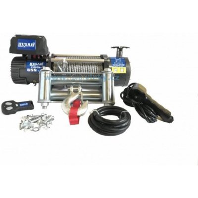 Husarwinch Naviják elektrický BST 12000 LBS 12V 5443 kg – Zboží Mobilmania