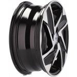 Racing Line Y1169 6x15 4x100 ET48 black polished – Hledejceny.cz