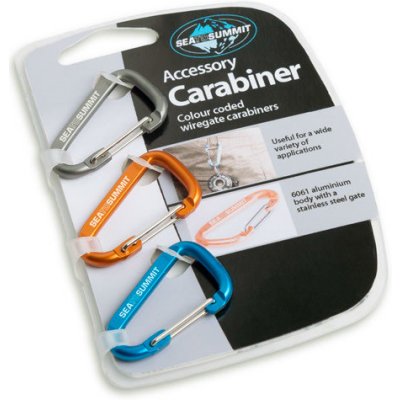 Sea To Summit Accessory Carabiner 3-pack - multifunkční karabinky – Zboží Mobilmania