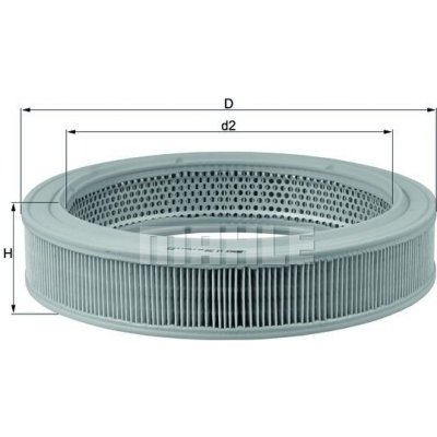 Vzduchový filtr KNECHT LX 3233/6 – Hledejceny.cz
