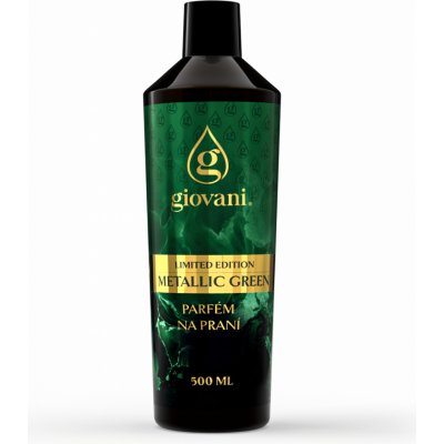 Giovani koncentrovaný parfém na prádlo Metallic Green 500 ml – HobbyKompas.cz