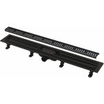 Alca Sprchový žlab odtokový APZ10 BLACK-750 M, 750 × 60 mm APZ10BLACK-750M – Zboží Dáma