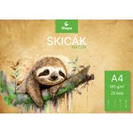 Stepa skicák A4 20 listů 180g NATUR – Zboží Mobilmania