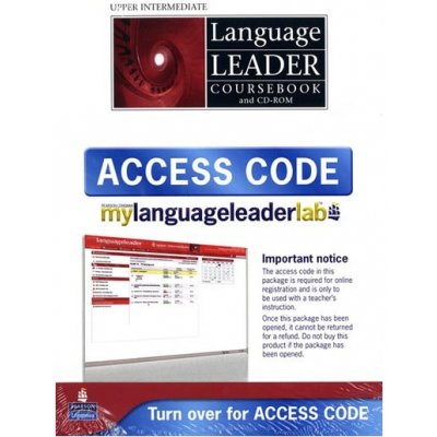 Language Leader Upper CB + code lab